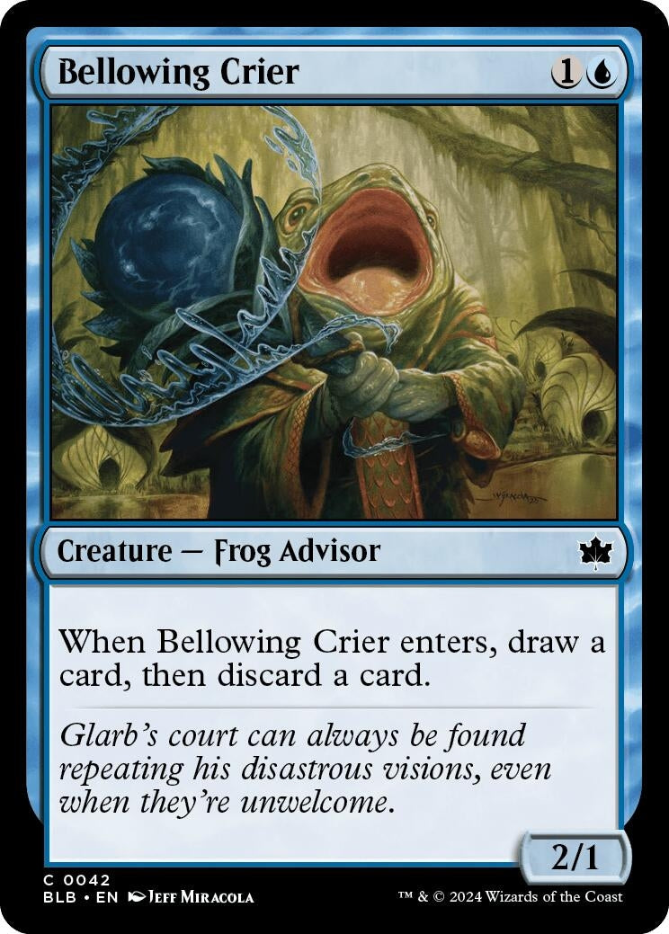 Image for Bellowing Crier (42) [Bloomburrow] - Magic: The Gathering
