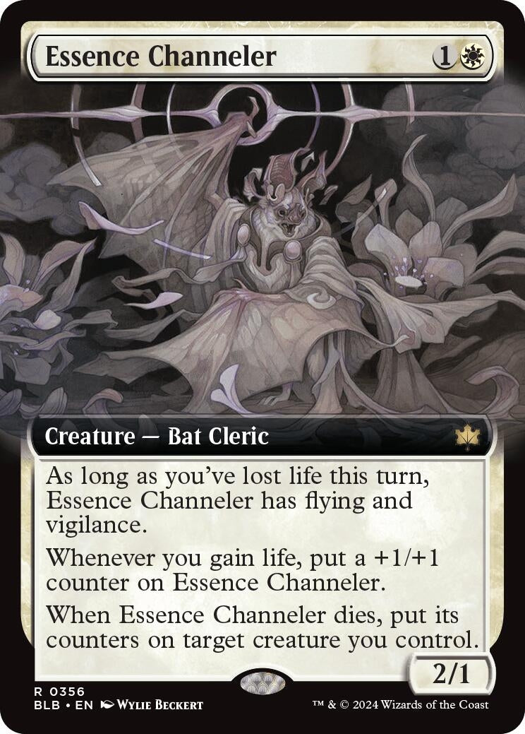 Image for Essence Channeler (Extended Art) (356) [Bloomburrow] - Magic: The Gathering