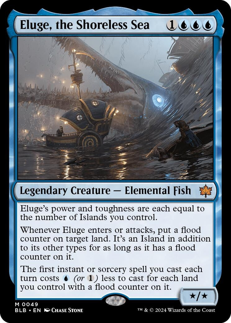 Image for Eluge, the Shoreless Sea (49) [Bloomburrow] - Magic: The Gathering