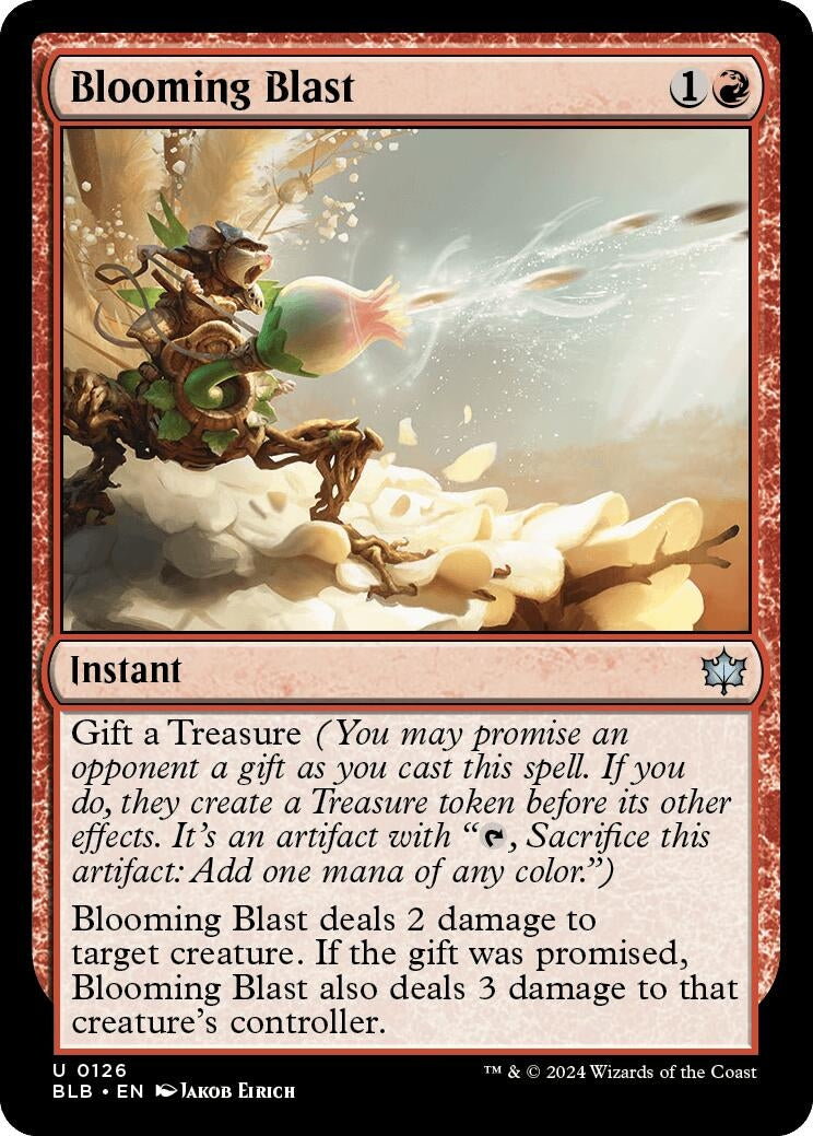 Image for Blooming Blast (126) [Bloomburrow] - Magic: The Gathering