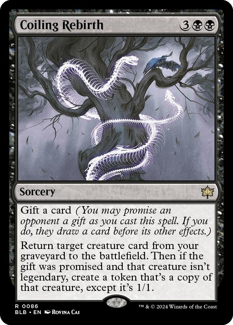 Image for Coiling Rebirth (86) [Bloomburrow] - Magic: The Gathering