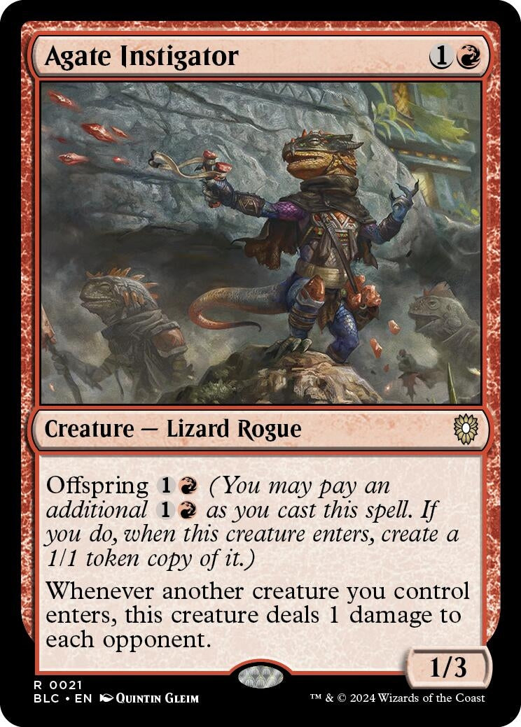 Image for Agate Instigator (21) [Bloomburrow] - Magic: The Gathering