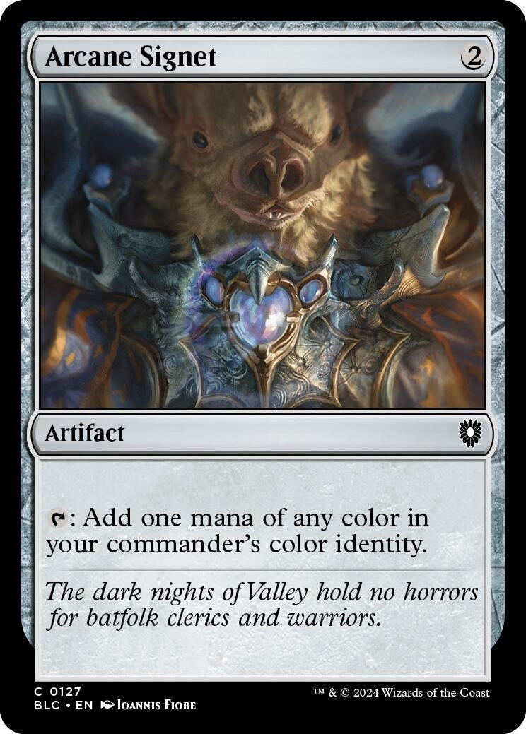 Image for Arcane Signet (127) [Bloomburrow] - Magic: The Gathering
