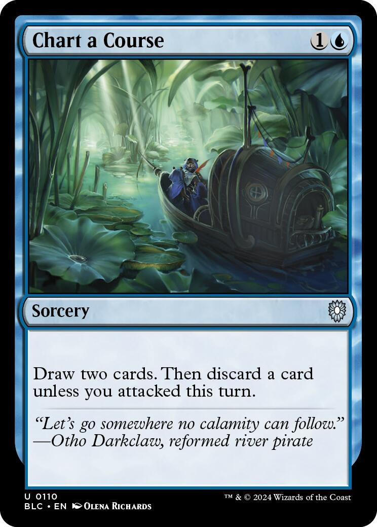 Image for Chart a Course (110) [Bloomburrow] - Magic: The Gathering