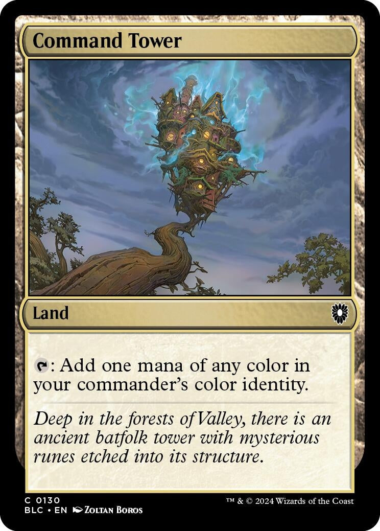 Image for Command Tower (130) [Bloomburrow] - Magic: The Gathering