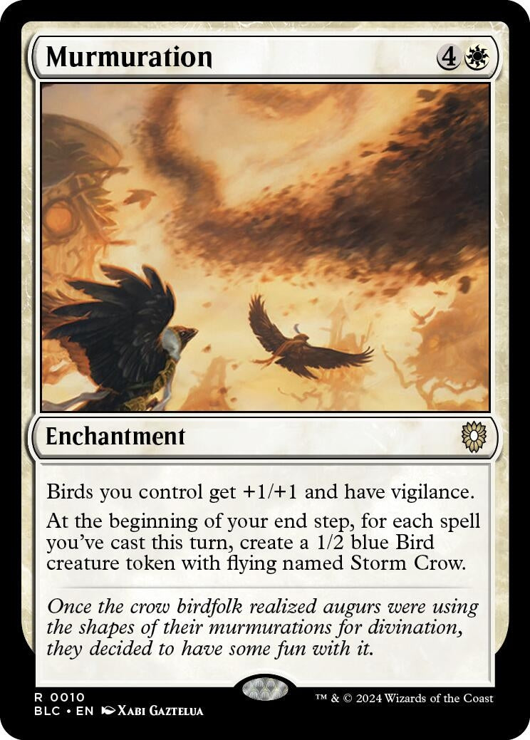 Image for Murmuration (10) [Bloomburrow] - Magic: The Gathering
