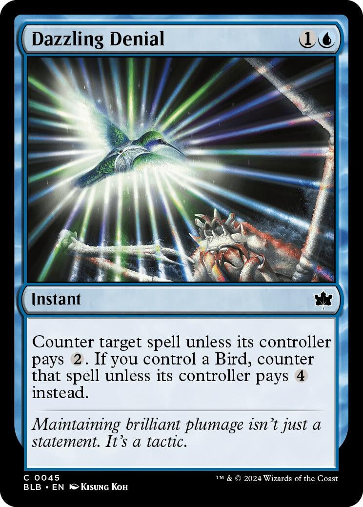 Image for Dazzling Denial (45) [Bloomburrow] - Magic: The Gathering