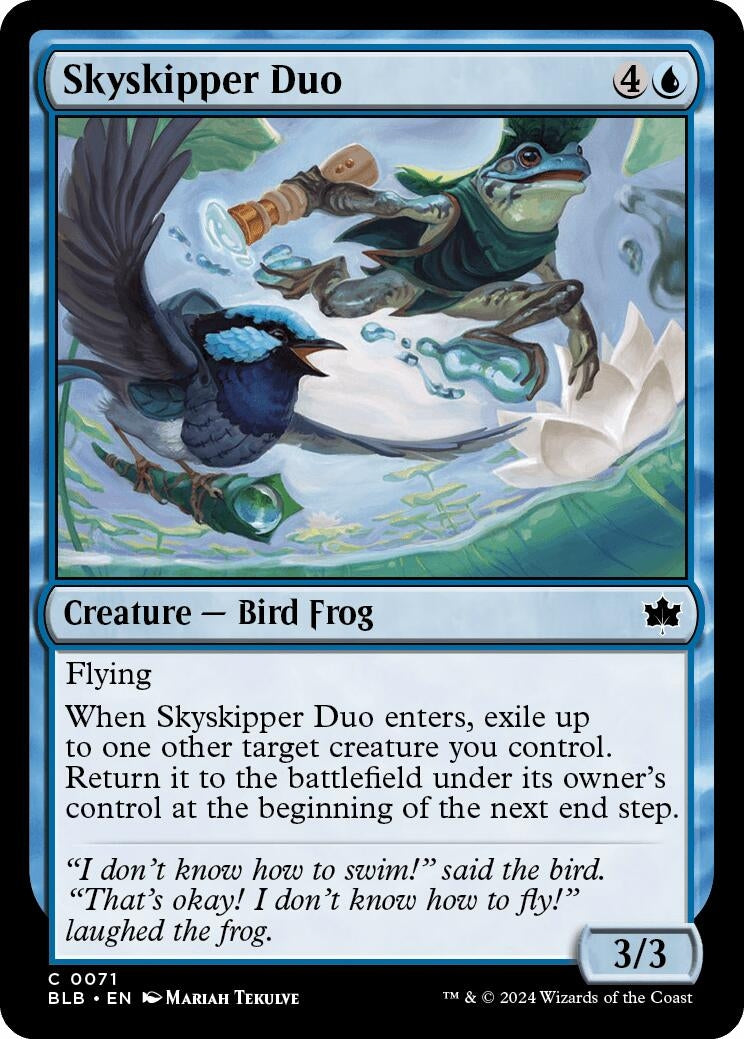 Image for Skyskipper Duo (71) [Bloomburrow] - Magic: The Gathering