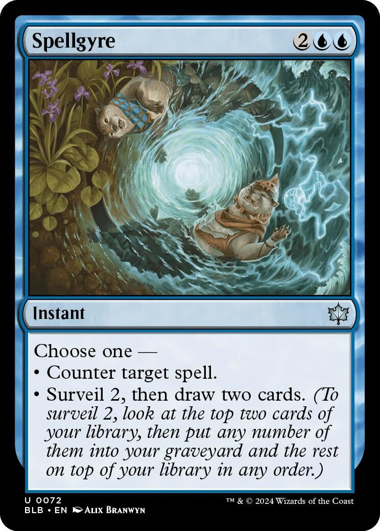 Image for Spellgyre (72) [Bloomburrow] - Magic: The Gathering