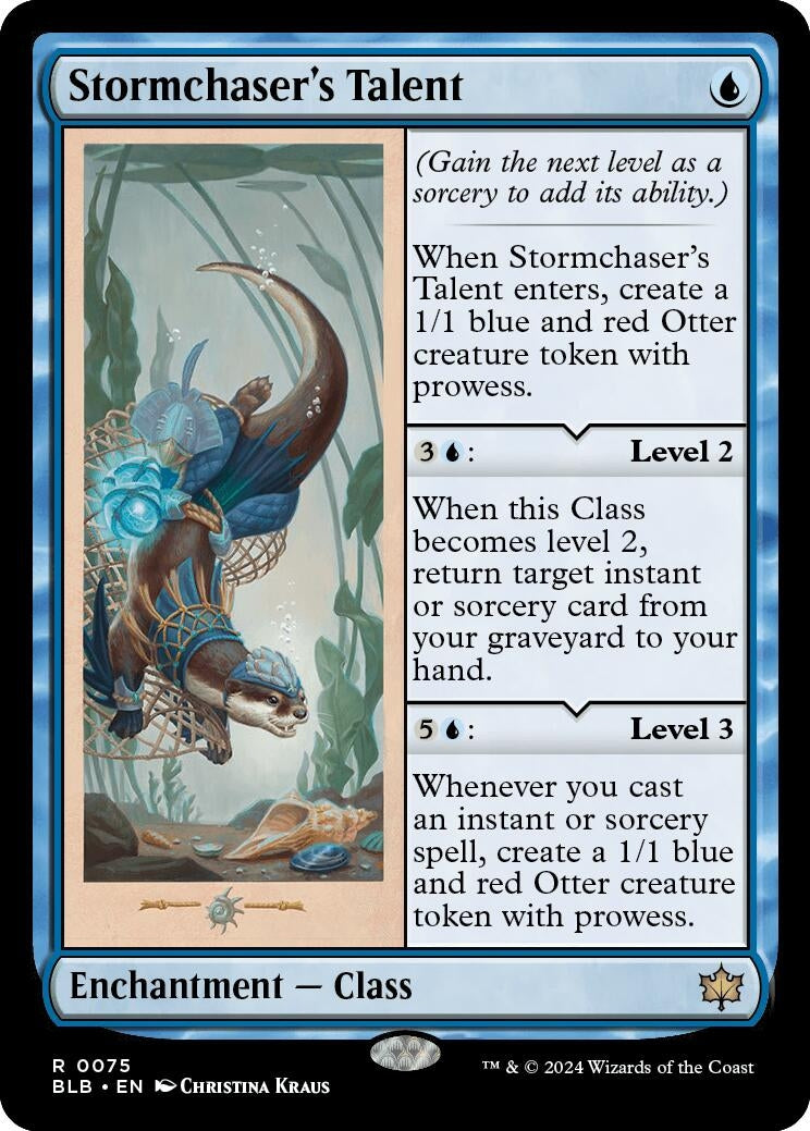 Image for Stormchaser's Talent (75) [Bloomburrow] - Magic: The Gathering