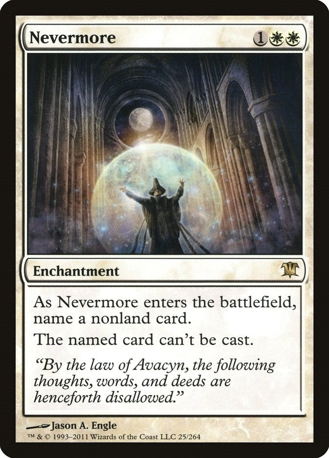 Image for Nevermore (25) [Innistrad] - Magic: The Gathering