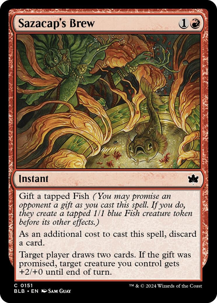 Image for Sazacap's Brew (151) [Bloomburrow] - Magic: The Gathering