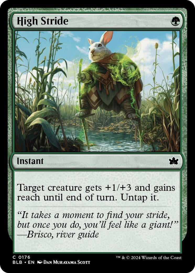 Image for High Stride (176) [Bloomburrow] - Magic: The Gathering