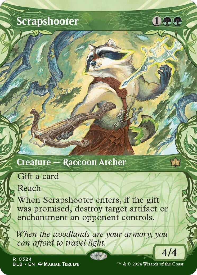 Image for Scrapshooter (Showcase) (324) [Bloomburrow] - Magic: The Gathering