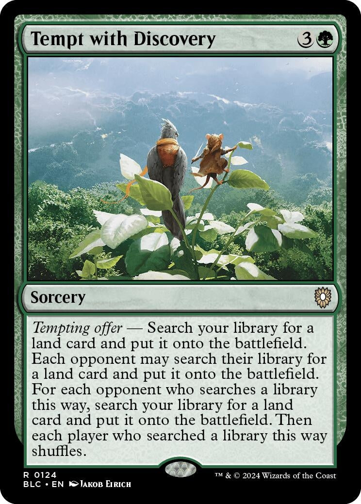Image for Tempt with Discovery (124) [Bloomburrow] - Magic: The Gathering