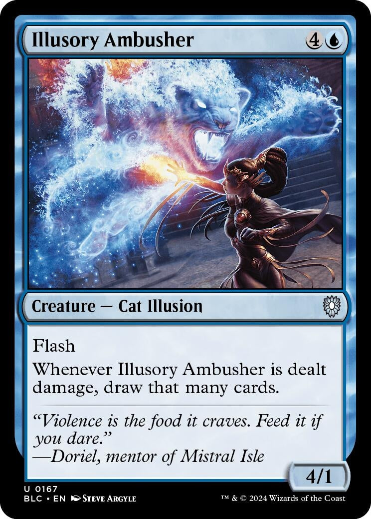Image for Illusory Ambusher (167) [Bloomburrow] - Magic: The Gathering