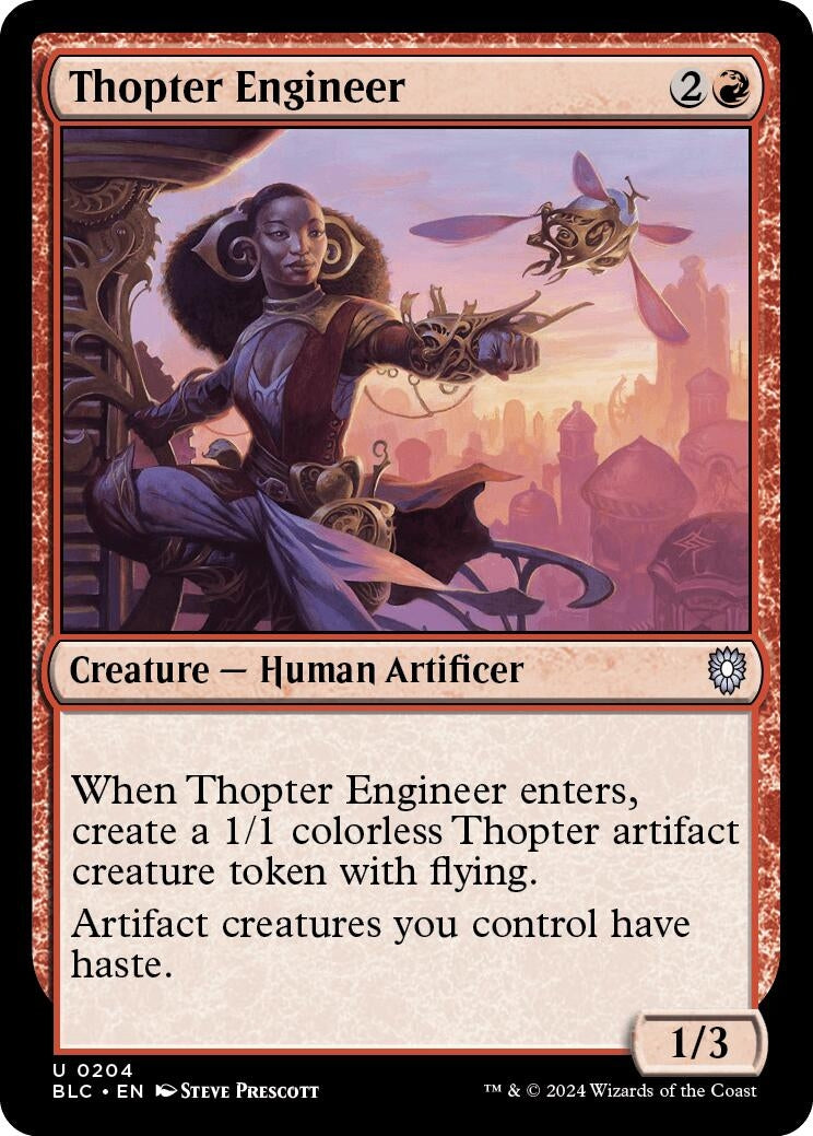 Image for Thopter Engineer (204) [Bloomburrow] - Magic: The Gathering