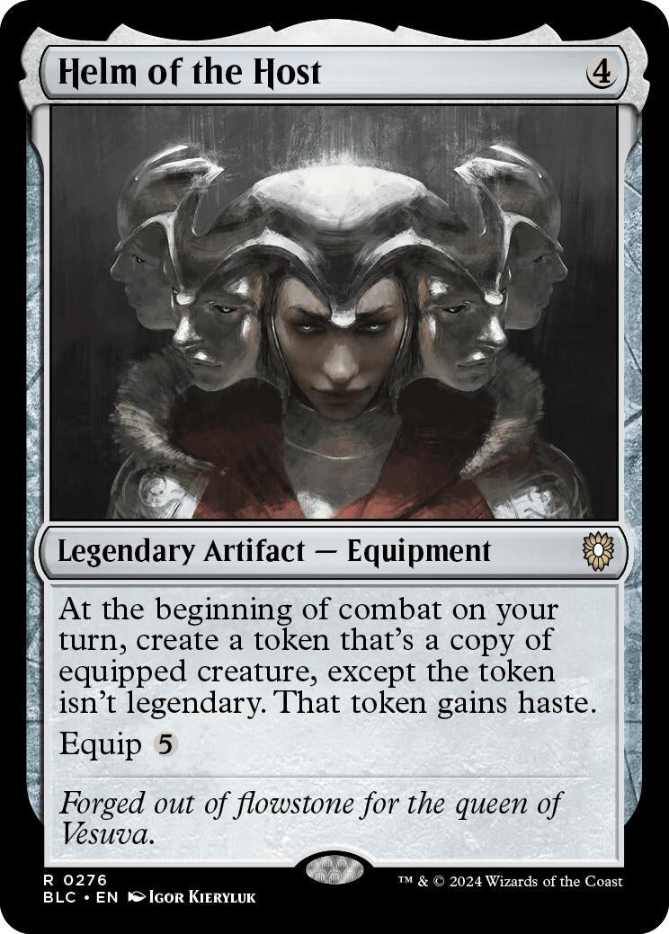 Image for Helm of the Host (276) [Bloomburrow] - Magic: The Gathering