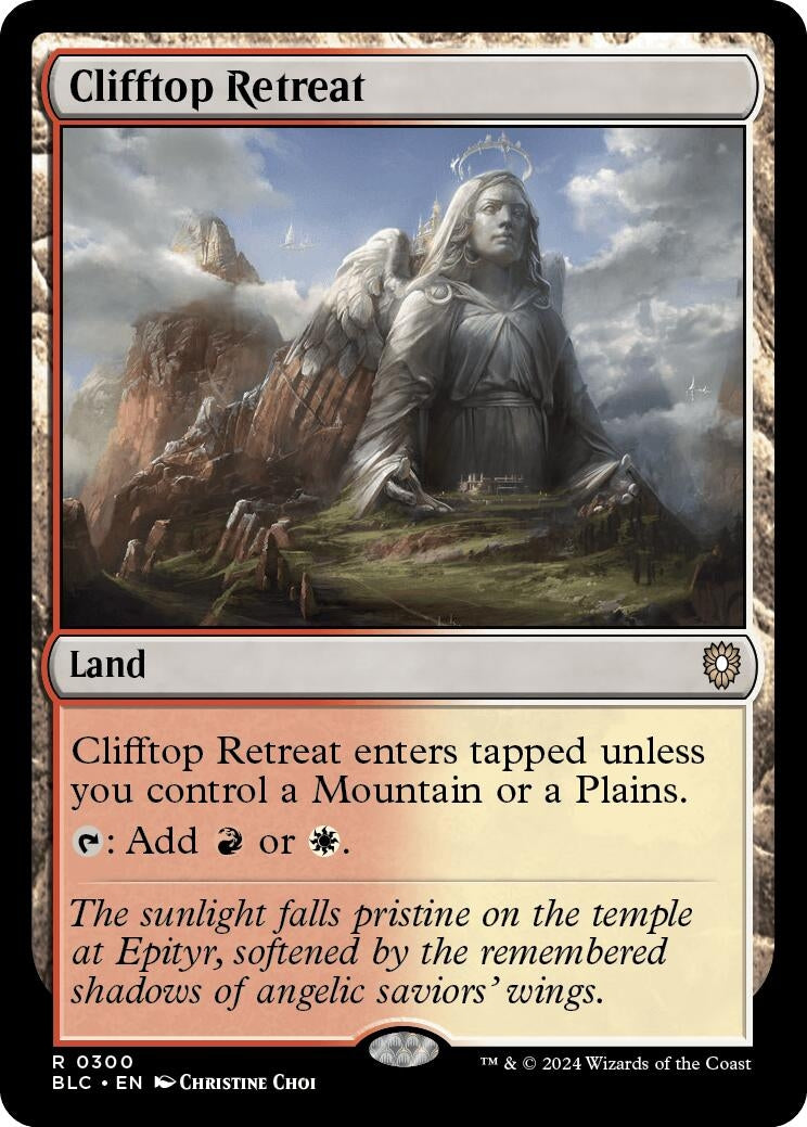 Image for Clifftop Retreat (300) [Bloomburrow] - Magic: The Gathering