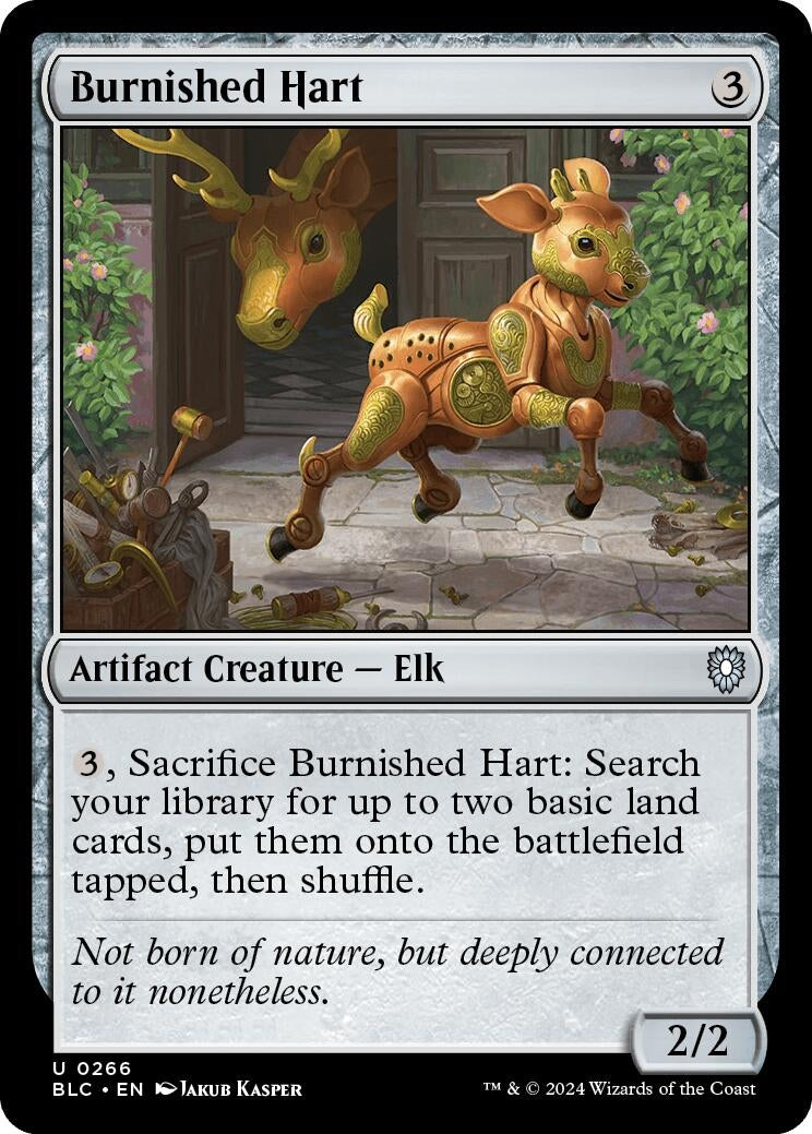 Image for Burnished Hart (266) [Bloomburrow] - Magic: The Gathering