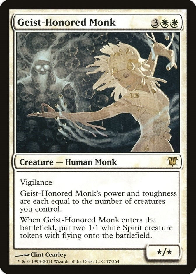 Image for Geist-Honored Monk (17) [Innistrad] - Magic: The Gathering