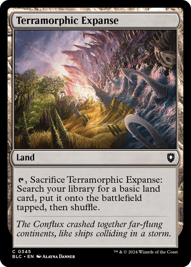 Image for Terramorphic Expanse (345) [Bloomburrow] - Magic: The Gathering