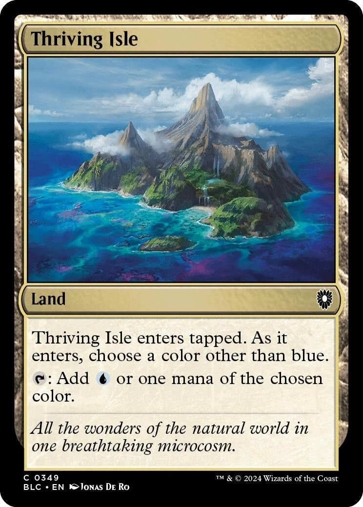 Image for Thriving Isle (349) [Bloomburrow] - Magic: The Gathering