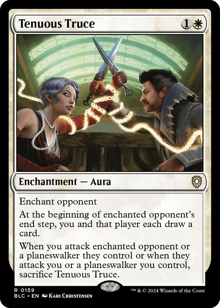 Image for Tenuous Truce (159) [Bloomburrow] - Magic: The Gathering