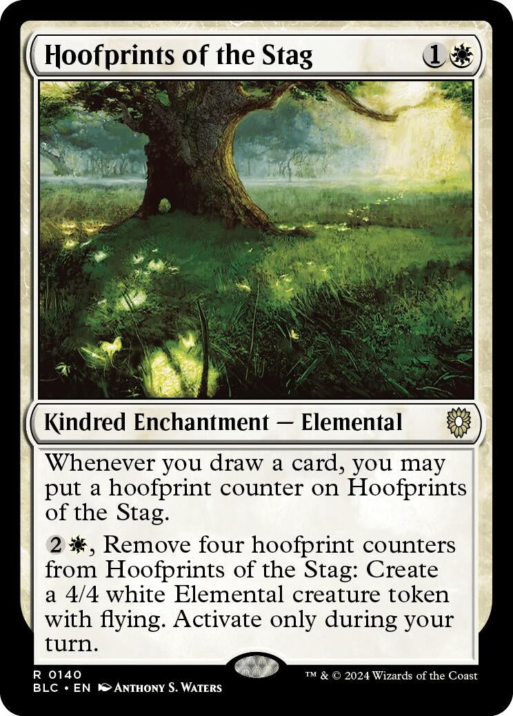 Image for Hoofprints of the Stag (140) [Bloomburrow] - Magic: The Gathering