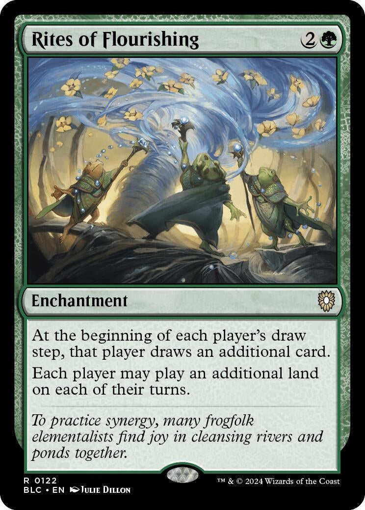 Image for Rites of Flourishing (122) [Bloomburrow] - Magic: The Gathering
