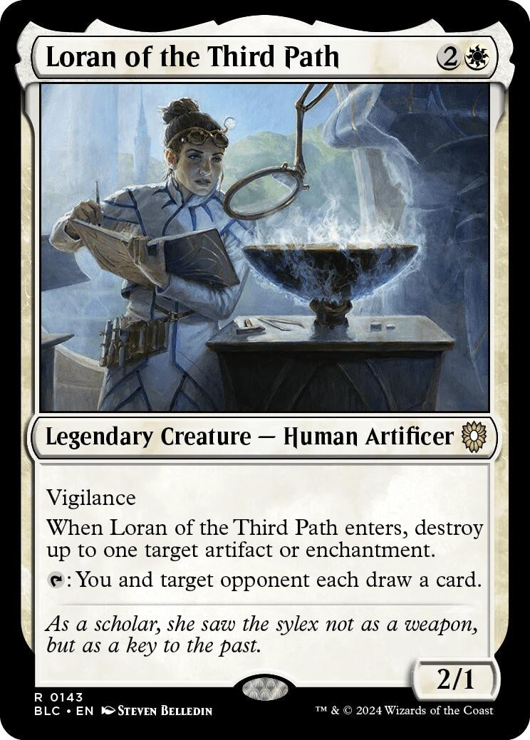 Image for Loran of the Third Path (143) [Bloomburrow] - Magic: The Gathering
