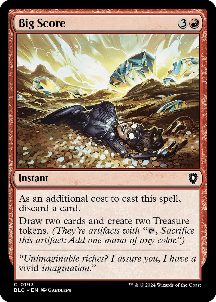 Image for Big Score (193) [Bloomburrow] - Magic: The Gathering