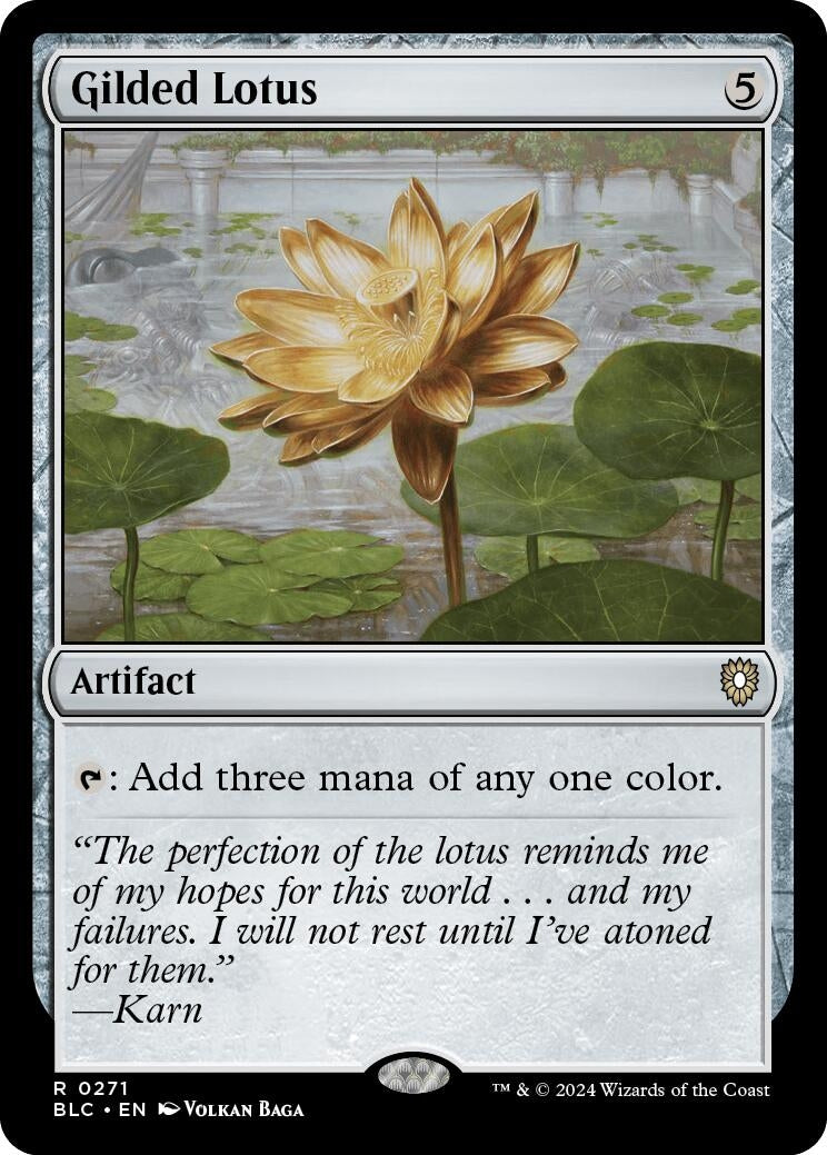 Image for Gilded Lotus (271) [Bloomburrow] - Magic: The Gathering