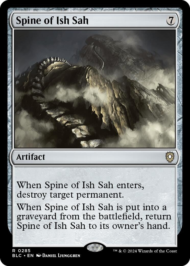 Image for Spine of Ish Sah (285) [Bloomburrow] - Magic: The Gathering