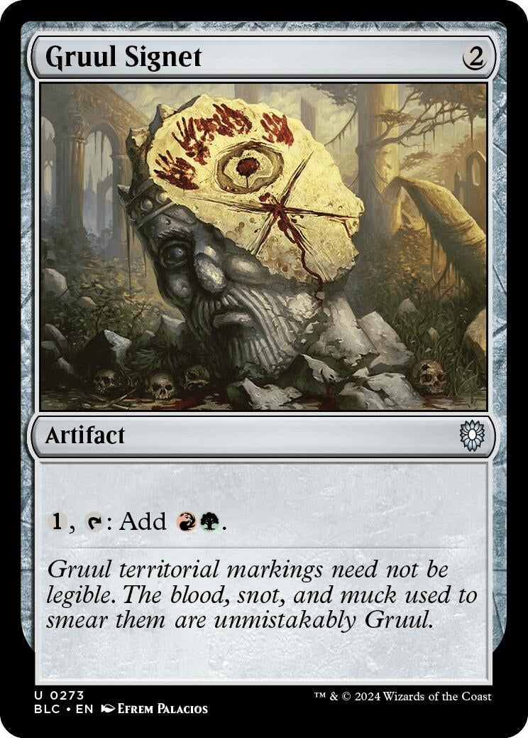 Image for Gruul Signet (273) [Bloomburrow] - Magic: The Gathering