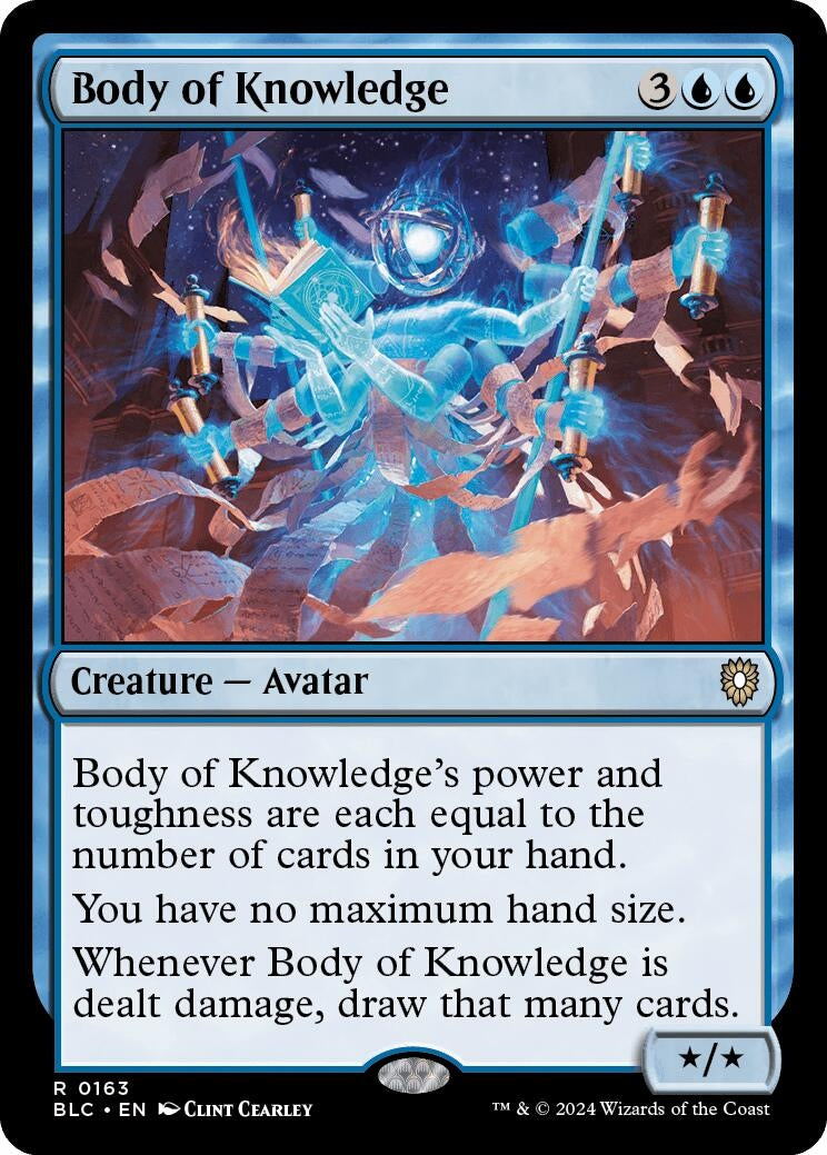 Image for Body of Knowledge (163) [Bloomburrow] - Magic: The Gathering