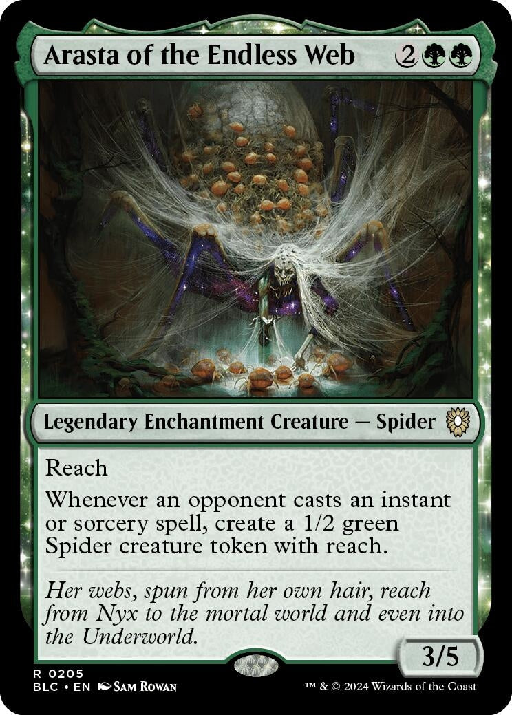 Image for Arasta of the Endless Web (205) [Bloomburrow] - Magic: The Gathering