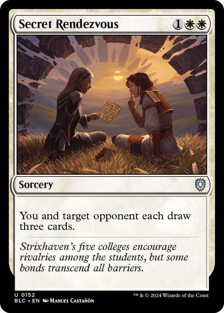 Image for Secret Rendezvous (152) [Bloomburrow] - Magic: The Gathering