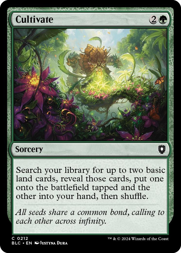 Cultivate (212) [Commander: Bloomburrow]