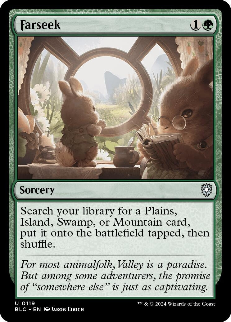 Image for Farseek (119) [Bloomburrow] - Magic: The Gathering