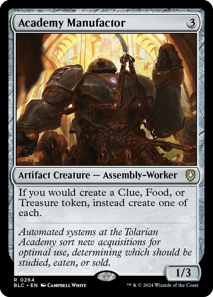 Image for Academy Manufactor (264) [Bloomburrow] - Magic: The Gathering