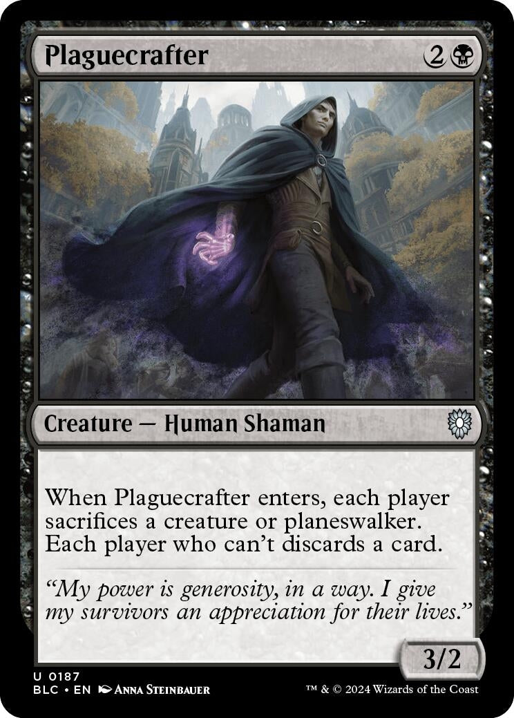 Image for Plaguecrafter (187) [Bloomburrow] - Magic: The Gathering