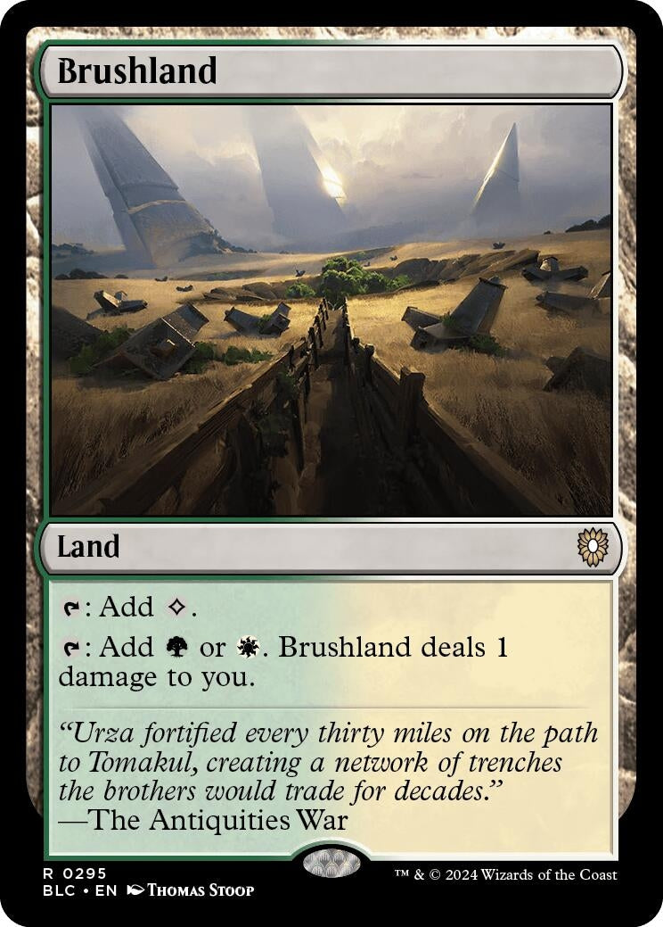 Image for Brushland (295) [Bloomburrow] - Magic: The Gathering
