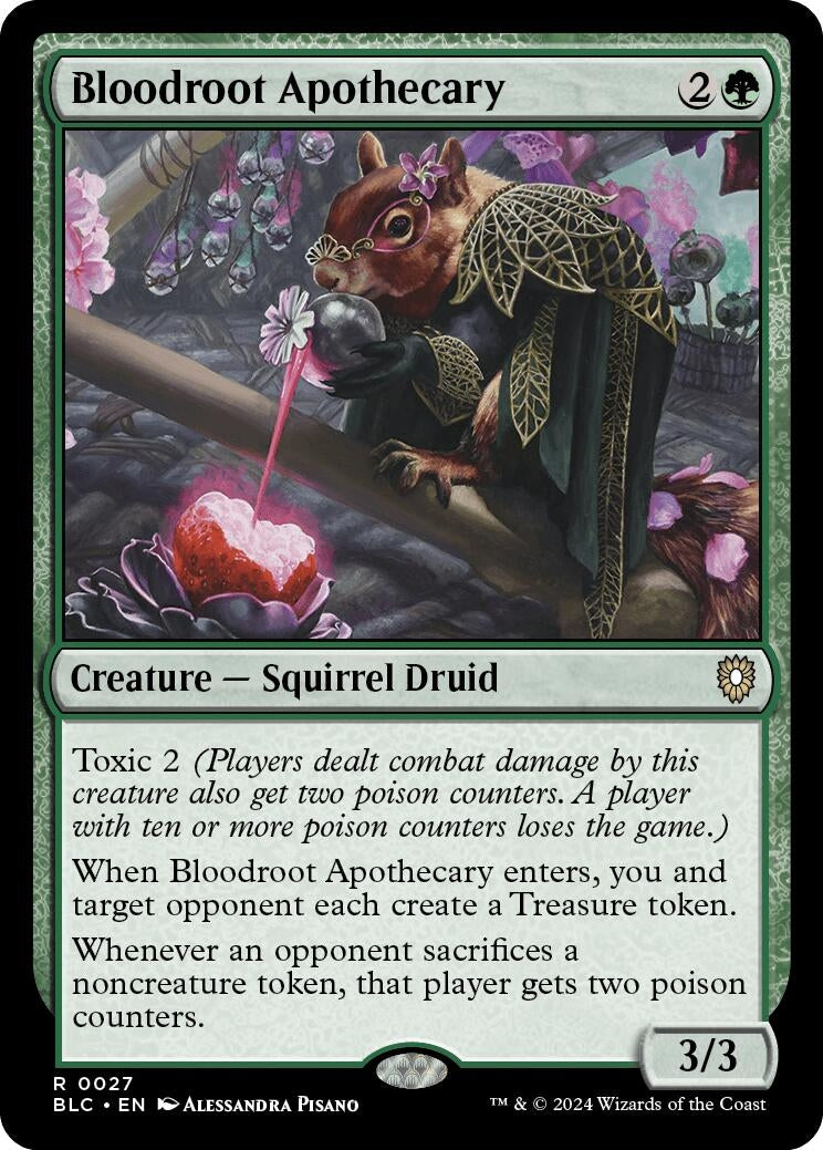 Bloodroot Apothecary (27) [Commander: Bloomburrow]