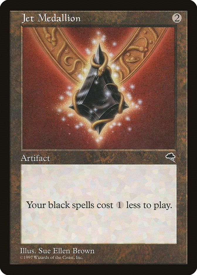 Image for Jet Medallion (292) [Tempest] - Magic: The Gathering