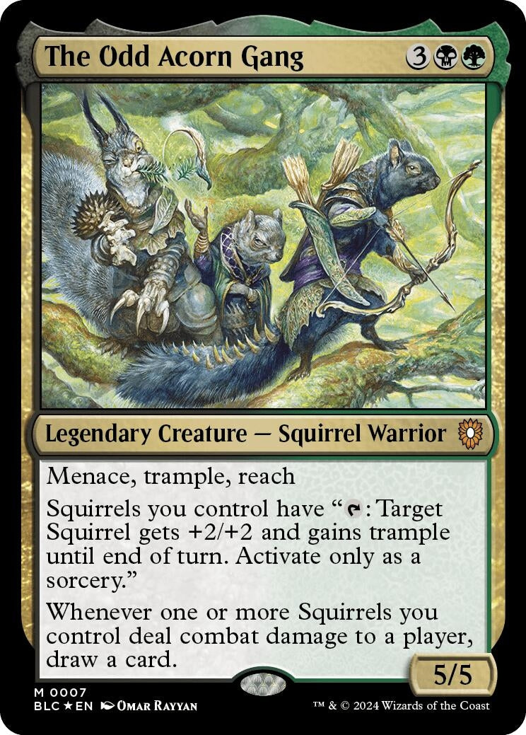 Image for The Odd Acorn Gang (7) [Bloomburrow] - Magic: The Gathering