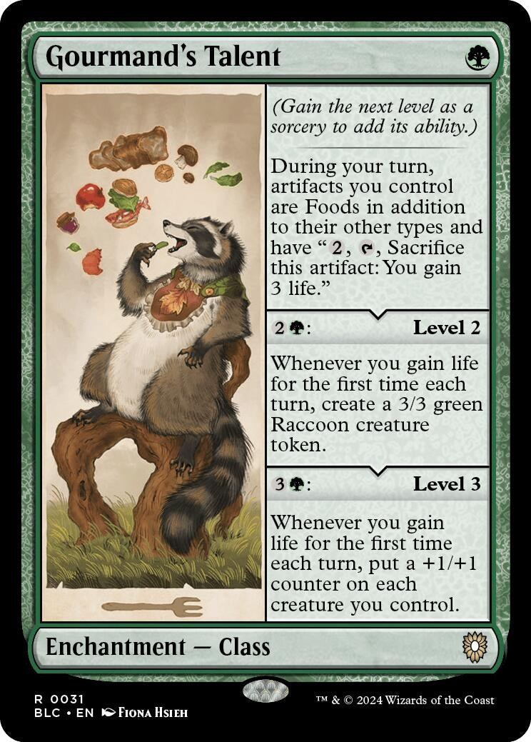 Image for Gourmand's Talent (31) [Bloomburrow] - Magic: The Gathering