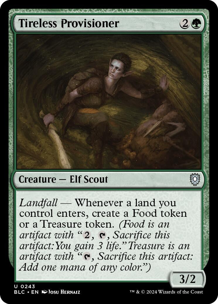 Image for Tireless Provisioner (243) [Bloomburrow] - Magic: The Gathering