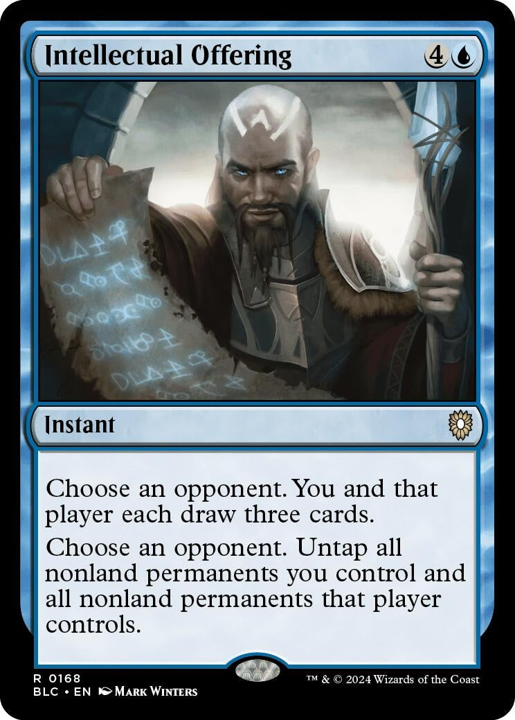Image for Intellectual Offering (168) [Bloomburrow] - Magic: The Gathering