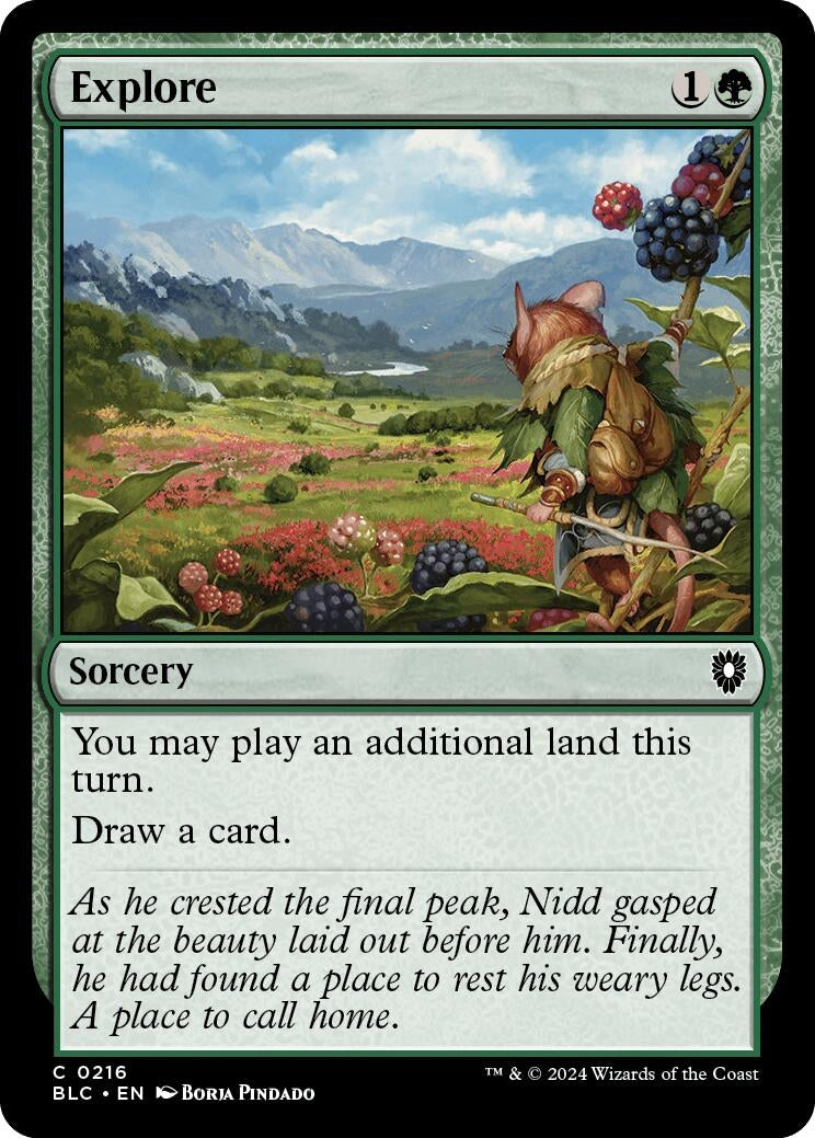 Image for Explore (216) [Bloomburrow] - Magic: The Gathering